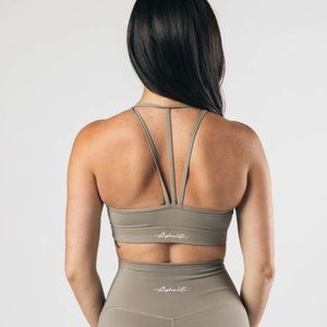 Alphalete surface tri bra